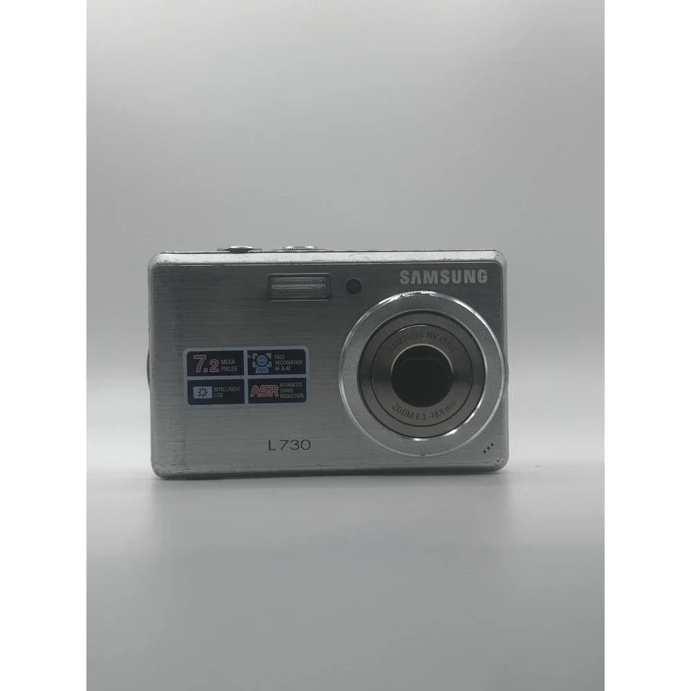 Samsung L730 7.2MP Digital Camera 3x Optical Zoom Untested For Parts/ Repair